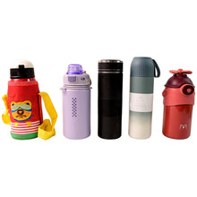 Stainless Steel Water Bottles 500 ML Approx (Mix Design & Color / 1 Pc)