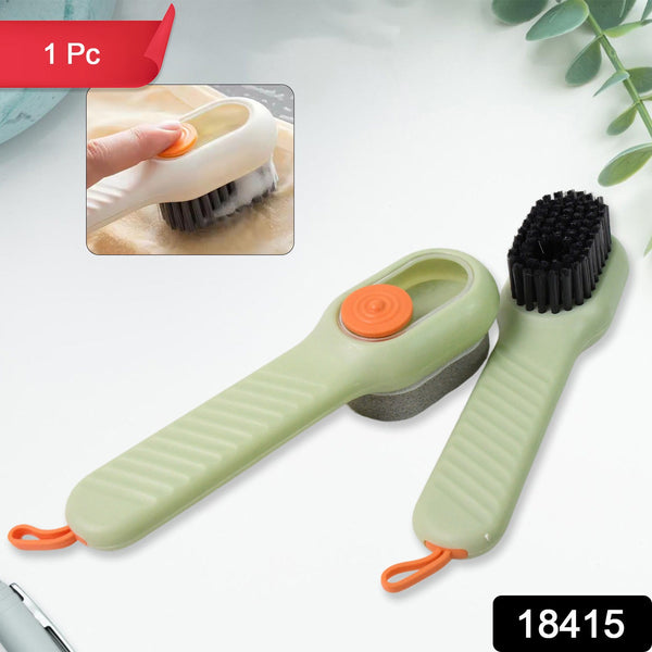 Multifunctional Scrubbing Brush with Liquid / Soap Dispenser (1 Pc)