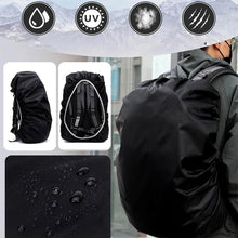 Heavy Waterproof Nylon Rain Cover/Dust Cover - Elastic Adjustable for Laptop Bags and Backpacks, School Bag Waterproof Cover, Dust Proof, Backpack, Laptop Bag Cover (1Pc)