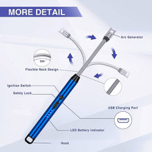 Long Neck Rechargeable Electric Arc Lighter