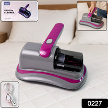 Powerful Suction Portable Handheld Vacuum Cleaner - Low Noise Vacuum Cleaner for Bed - Cordless Vacuum Cleaner for Car Seat Crevices Pillows, Mattresses, Sofas Wireless Anti Dust and Mite Cleaner