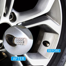 Tire Valve Stem Caps Fit for Genesis Cars. Air Valve Caps Suit for Most Car Truck SUV Wheel Accessories 4pcs Silver.